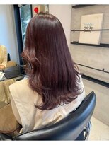 ガリカ 渋谷(Gallica)&nbsp;【mami】透明感暗髪ラベンダーココアブリーチなし/地毛風カラー