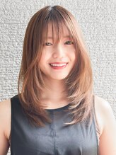 ニューヨークニューヨーク 海老江店(NYNY) ベージュ/くびレイヤー/ミディアム/20代30代40代