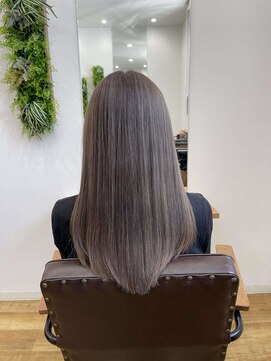 リンク(Link Hair&Spa) 【Linkはんぞー】秋色/くすみベージュ/透明感カラー/髪質改善