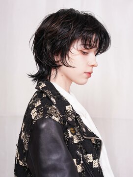 ピークアブー アヴェダ ギンザシックス(PEEK-A-BOO AVEDA GINZASIX) ショートウルフレイヤー フェイスレイヤー マッシュウルフ