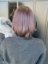 ゴウトゥデイシェアサロン 町田店(GO TODAY SHAiRE SALON)&nbsp;色落ちまで楽しめるラベンダーカラー♪