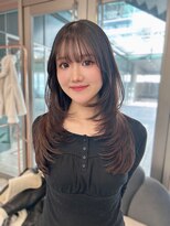 クム(kumu)&nbsp;韓国へア/レイヤー/顔周り/ボブ/透明感カラー