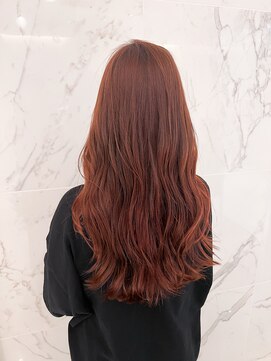 アヴァンスクロス あべのルシアス店(AVANCE.CROSS) オレンジブラウンカラー