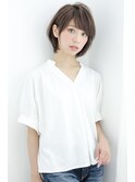 大人フェミニンショート