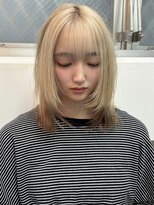 ヴェルデ(Verde)&nbsp;ミルクティーベージュ エンドカラー デザインカラー