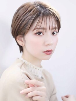 エトネ ヘアーサロン 仙台駅前(eTONe hair salon)の写真/髪の扱いやすさ＆乾かしただけで自然と決まるスタイルが◎骨格や髪質に合わせたカットで毎日を綺麗が続く♪