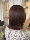 切りっぱなしボブ