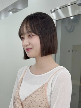 ミル(milu) 【ami】ボブ/切りっぱなしボブ/ミニボブ/四条/河原町