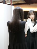 アナンダ(ananda) 暗髪＋艶のあるナチュラルロング