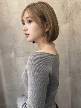 ラベル 渋谷(LAVEL) ２０代３０代お洒落☆レイヤーボブレイヤーカット髪質改善