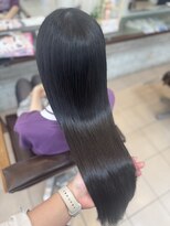 ヘア ルミナス バイ フォルテ(HAIR LUMINAS by FORTE)&nbsp;【圧倒的なツヤ感カラー】暗髪/ブルーブラック/ブルーカラー