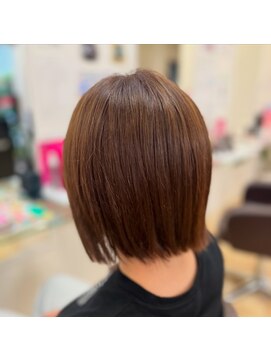ヘアーズ エム美容室 タッセルボブ