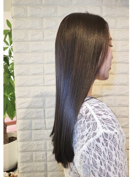 松本平太郎美容室 吉祥寺パートファイブ(PART5) 10代20代30代40代50代×ロングストレート×イノアカラー