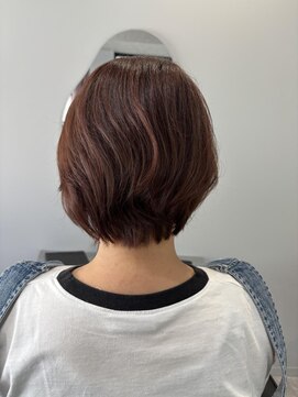 ルルフェ(Rurfe) クセを活かしたショートボブ