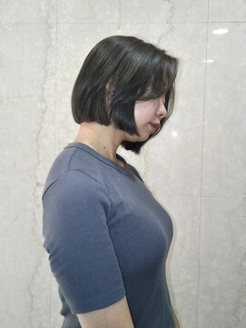 メゾンマイル 恵比寿(maison mile) オリーブベージュ/タイトボブ/韓国ボブ［恵比寿駅］