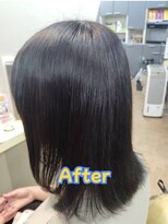 スーパーカット シティガール&nbsp;深めのブラウンとシルバーを少々