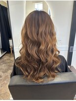 ロア 熊本(LOA)&nbsp;コテ巻き風パーマ　緩め高め