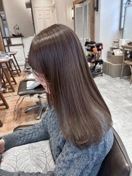 フリックヘアサロン 梅田茶屋町2号店(FLICK HAIR SALON) 髪質改善/グレージュ/イルミナカラー