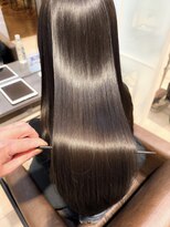 ソワリー 栄(THOiRY)&nbsp;髪質改善！ブリーチ無しワンカラー♪オリーブベージュ