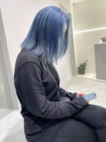 キオク(KIOX)&nbsp;ブルーカラー/水色カラー/ハイトーンカラー/ブリーチ/名古屋/栄