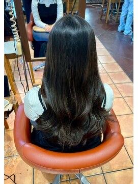 ダアッカ(da acca) 【髪質改善、ナチュラルブラウン】河原町/三条/縮毛矯正/艶髪