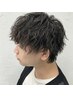 メンズカット＋各種パーマ[ツイスパ/波巻きパーマ/シャドウパーマ/マッシュ]