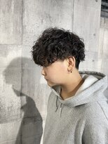メゾンフォーメン(Maison for men)&nbsp;マッシュ×波巻きパーマ