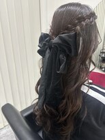タグ(Tag)&nbsp;hairset × ハーフアップ