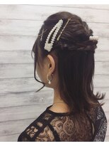 ユア レッシュブ ゆりのき店(Your Lecheveu)&nbsp;ハーフアップ