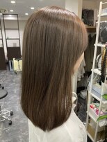 ヘアメイクアクト 都賀店&nbsp;ルフレのサンドで明るめの夏カラーと髪質改善