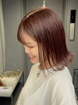 ジアン バイ ミルボン 西宮ガーデンズプラス(GIEN by milbon) ダークパープル/ナチュラルショート/ミルクブラウン/夏/西宮北口