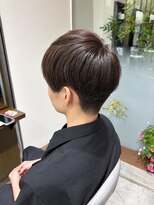 Men's U-AMBOISE  寝屋川/メンズパーマ/ブリーチ/白髪ぼかし/ハイライト&nbsp;ナチュラルマッシュショート