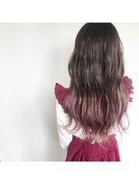 シャンプー ひろせ店(SHAMPOO)&nbsp;暖色系＋グレージュ  暖か寒色グラデーションカラー