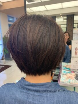 グランシュ 青葉台店(GranCieux) ココアブラウン×ショートボブ