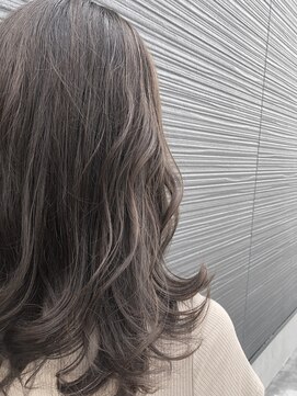 ヘアーウーノイルヴェント(HAIR UNO ilvento) 白髪染めで透明感☆【HAIR UNO 水戸】