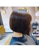 20代30代必見　ナチュラルボブ