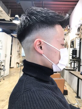 ノア 大宮店(Noa) 【Noa大宮】 山田真一 スキンフェードカット/ウェットヘア