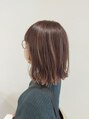 ピシェ ヘア デザイン(Piche hair design)&nbsp;最小限のハイライトでさらにやわらかく！