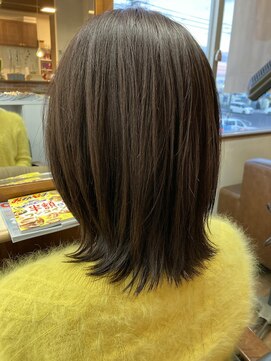 トップヘアー 玉島店(TOP HAIR) モカブラウンミディ
