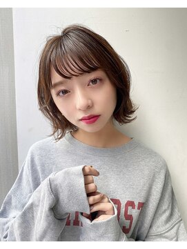 エマ ギンザ(EMMA GINZA) 小顔見せワンサイドボブ