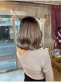 【MIRAC町田店河原崎】ミルクティーグレージュグラデーション