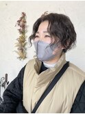 ショート×スパイラルパーマ