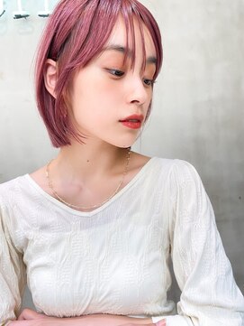 ロジッタ(ROJITHA) 【ROJITHA原宿表参道】ピンクラベンダー×小顔ショート