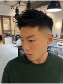 スパイキーショートスキンフェードN