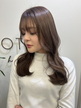 ボタン ハカタ(VOTAN hakata) 【ろみおStyle】暗すぎず明るすぎない柔らかグレージュ☆