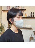 丸みショート