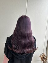 ガリカ シーム(Gallica/SEAM)&nbsp;【桑原雪音】大人艶髪ラベンダーグレージュ/ゆるふわロング