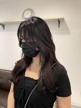ティラベント 南船場店(tiravento) レイヤーカット/顔周りカット/韓国くびれヘア/10代/20代