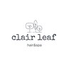 クレールリーフ(clair leaf)のお店ロゴ