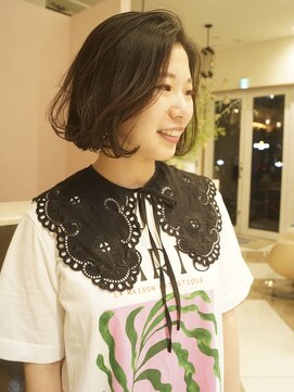 ビュートリアム 福岡(BEAUTRIUM) ふんわりまとまる大人のボブヘアスタイル